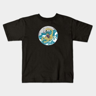 The Frog and the Scorpion! Kids T-Shirt